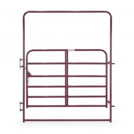 Picture of Tarter RRW6 6 ft. 6-Bar Heavy-Duty Standard Walk-Thru, Red