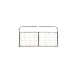 WFGGR8 2 x 4 in. Wire-Filled Gate - 8 ft., Gray