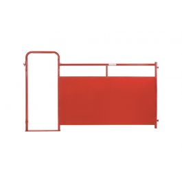 Picture of Tarter SSAPA10 10 ft. Straight Alley Entry Panel with Arch Sheeted&#44; Red