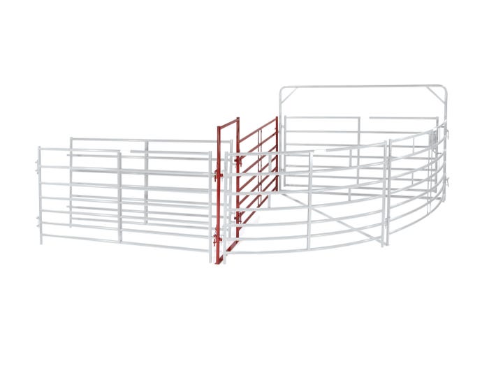 VSAPA10 10 ft. Value Straight Panel with Arch, Red