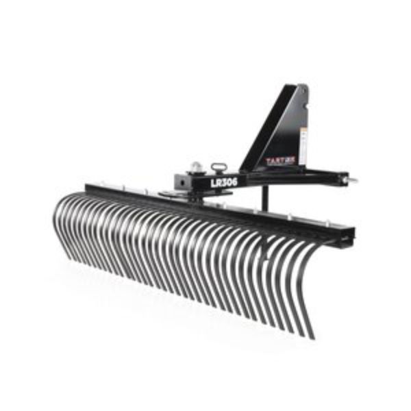 LR306BL 6 ft. 300 Series Landscape Rake, Black