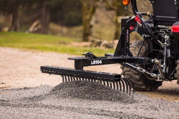 LR104BL 4 ft. 100 Series Landscape Rake, Black