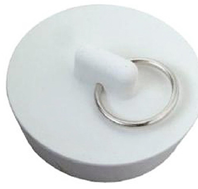Master Plumber 1.37 to 1.5 in. Sink Stopper, White