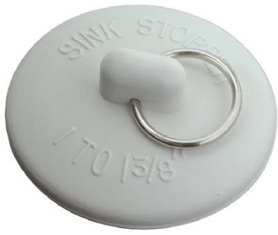Master Plumber 1.37 in. Sink Stopper, White