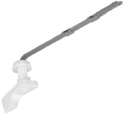 Master Plumber White Plas Trip Lever