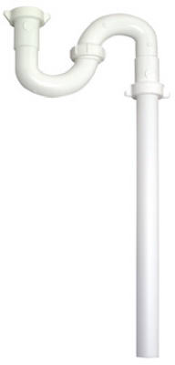 Master Plumber White Lavatory Drain S Trap