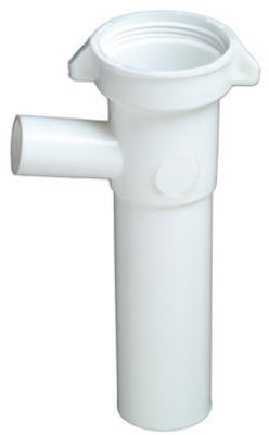 Master Plumber White Dish Tail Piece