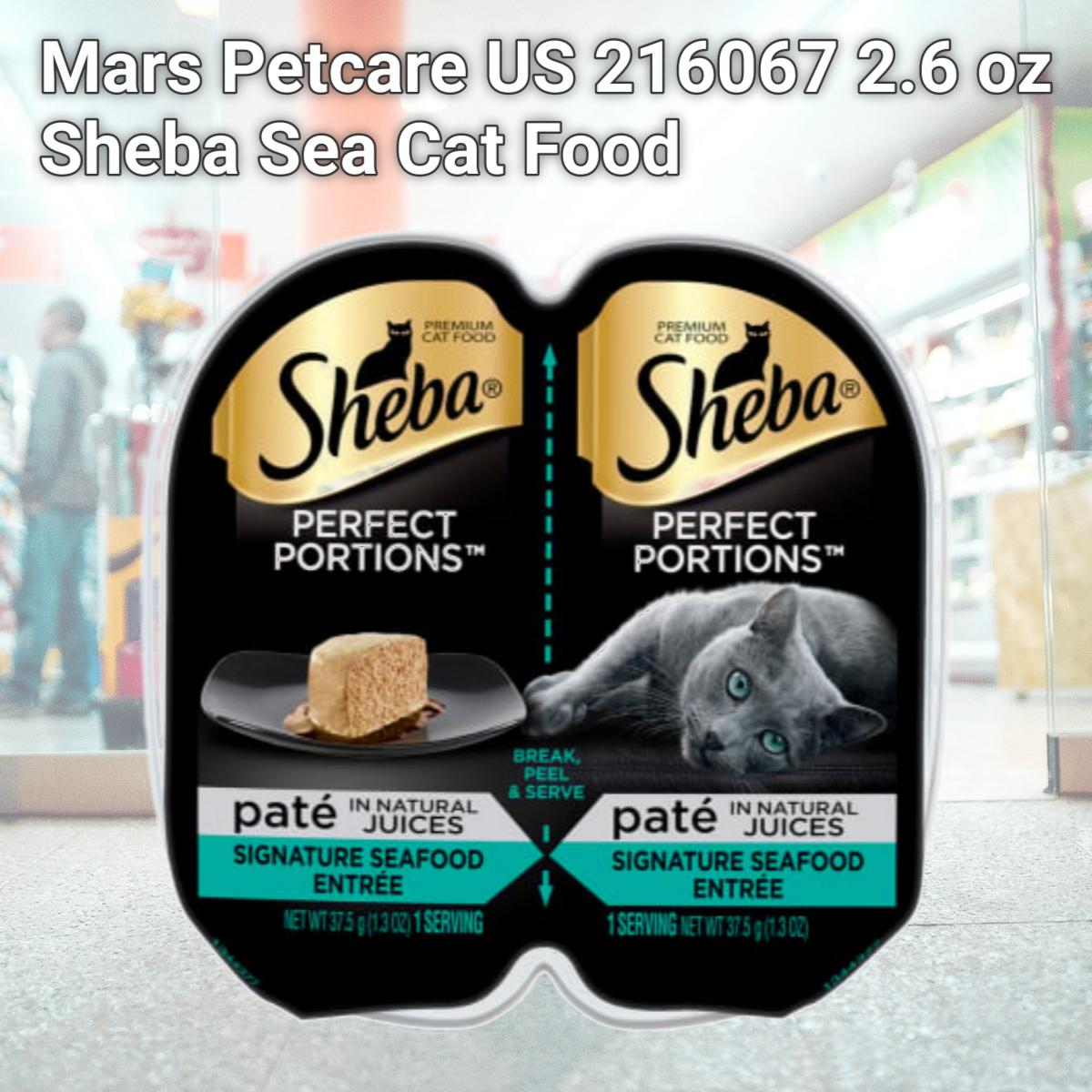 Picture of Mars Petcare US 216067 2.6 oz Sheba Sea Cat Food