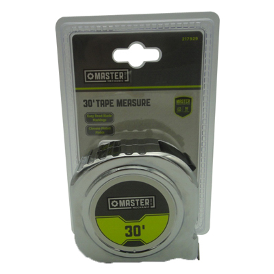 Picture of Apex Tool Group-Asia 217929 30 ft. Master Mechanic Tape Measure - Chrome