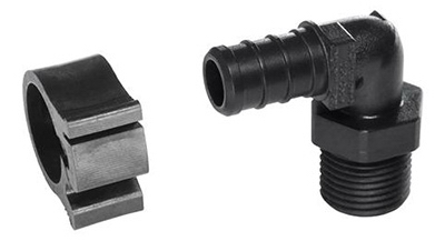 Flair-It PEXLock 1/2 in. PEX X 3/8 in. D MPT Plastic Elbow