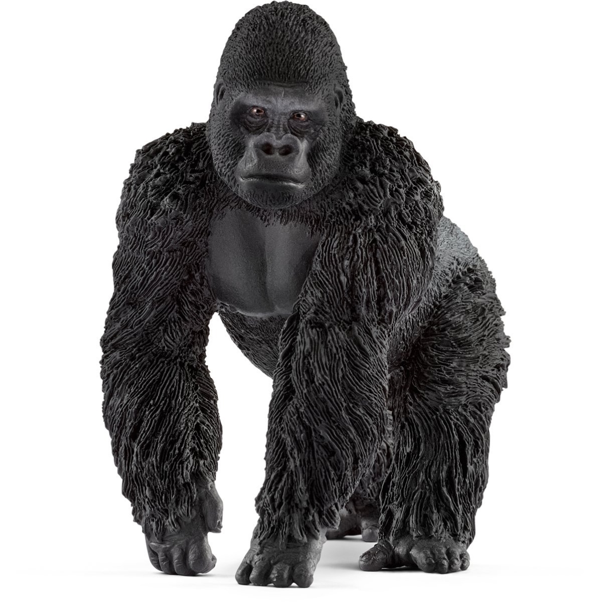 Picture of Schleich North America 224612 Male Gorilla Toy Figure, Black