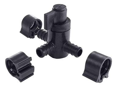 Flair-It PEXlock 1/2" Barb x 1/2" Barb x 1/2" Barb By-Pass Valve | by West Marine
