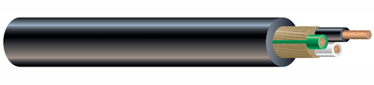 SJEOOW, Portable Cord, 12 AWG, Outdoor, Black, 250 ft