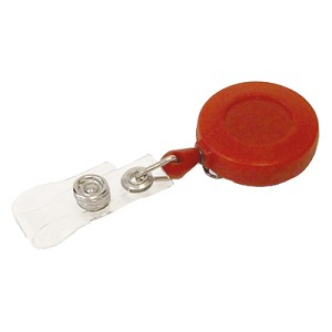 Plastic ID Badge Retriever with Belt Clip