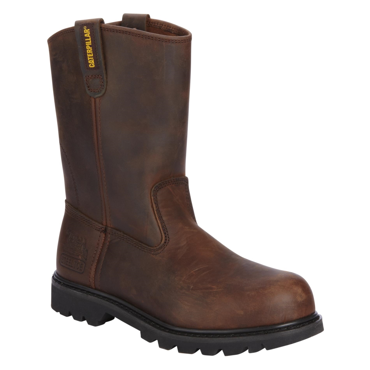 Picture of CAT Footwear 220115 8 in. Mens Safety Steel Toe Streamline Boot&#44; Medium - Charcoal & Dark Shadow