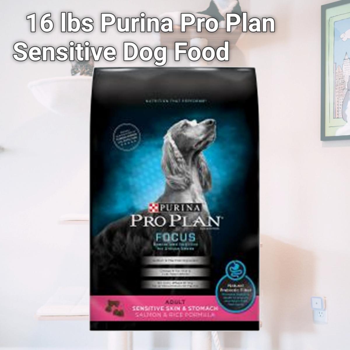 Picture of American Distribution 175804 16 lbs Purina Pro Plan Sensitive Dog Food