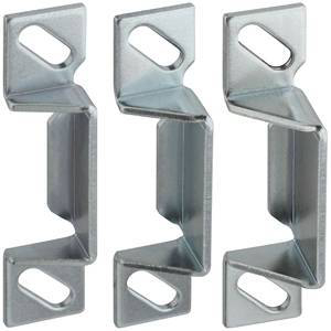 Replacement Rigid Strike Set In Aluminum, Zinc