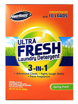 Picture of Personal Care Products 222967 3-in-1 Spring Fresh Scent Laundry Detergent Pack of 12