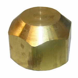 0.37 in. Brass Flare Cap