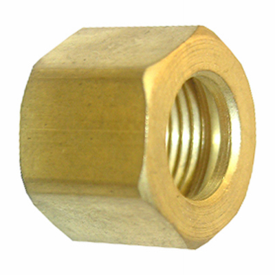 0.25 in. Brass Compression Nut- 2 Piece