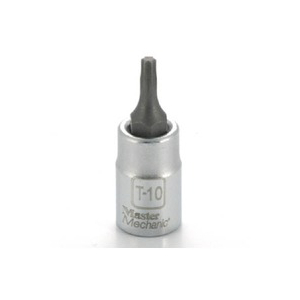 0.25 in. Drive Master Mechanic T10 Torx Bit Socket