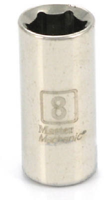 199304 0.25 in. Drive Master Mechanic 8 mm 6 Point Socket