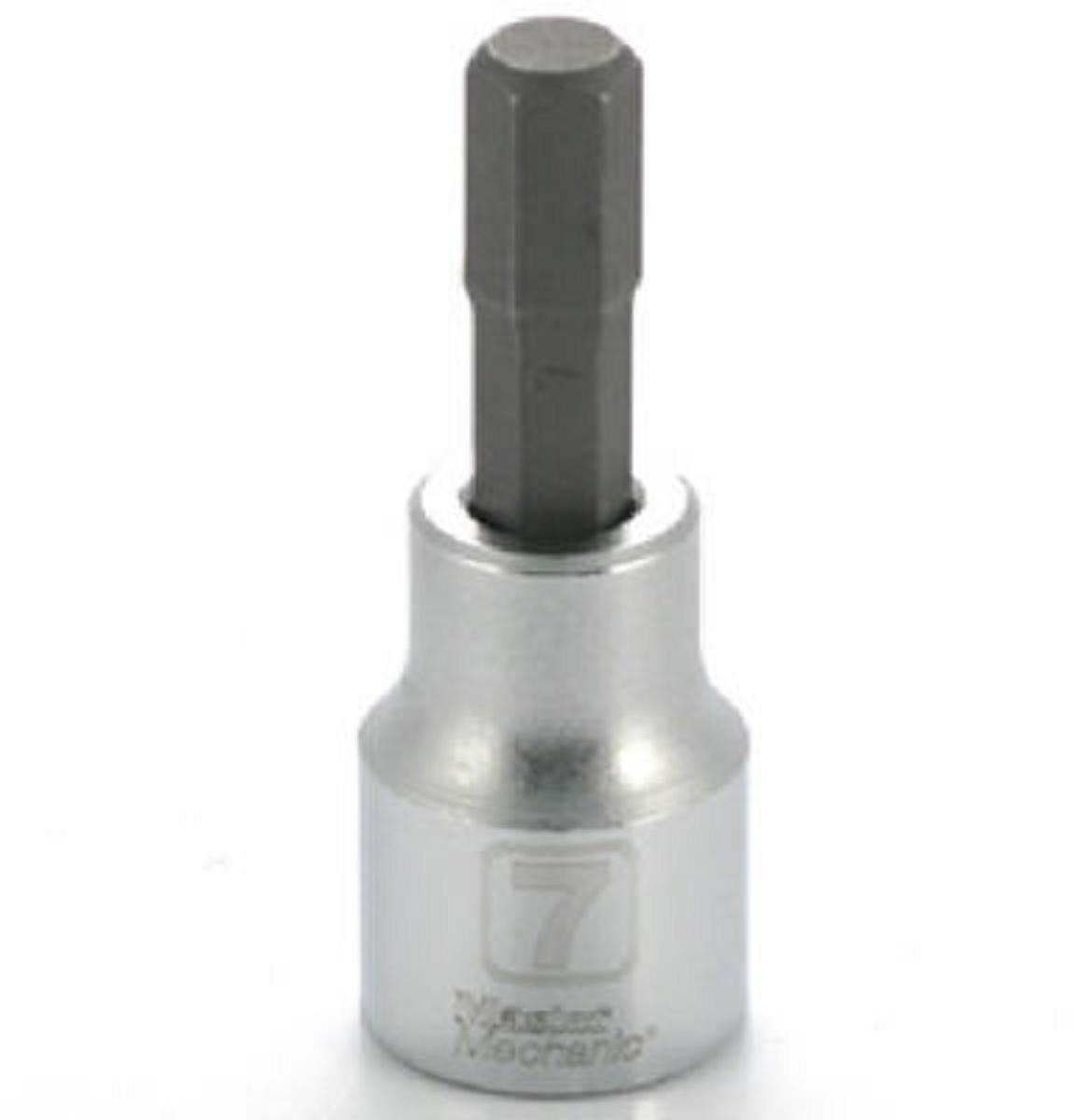 518574 0.38 in. Drive Master Mechanic 7 mm Hex Bit Socket