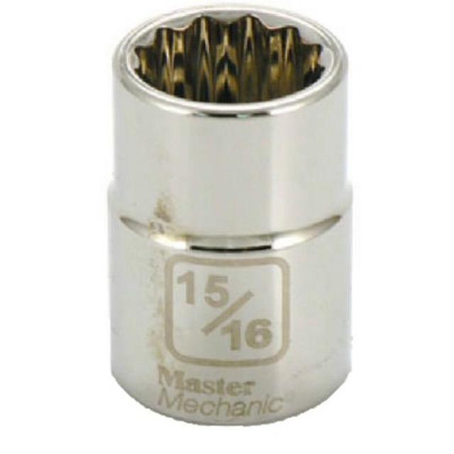 351072 0.75 in. Drive Master Mechanic 0.94 in. 12 Point Socket
