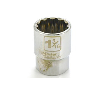 351460 0.75 in. Drive Master Mechanic 1.19 in. 12 Point Socket