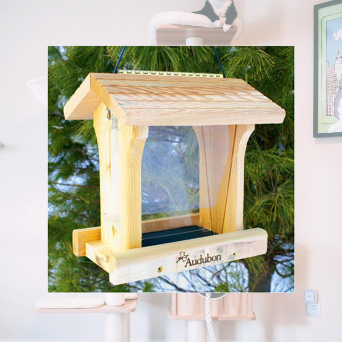 Picture of Woodlink 143296 8.75 in. Ceder Bird Feeder