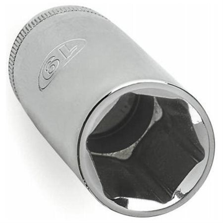 6 Point 0.5 in. Drive Master Mechanic 0.56 in. Deep Metric Socket