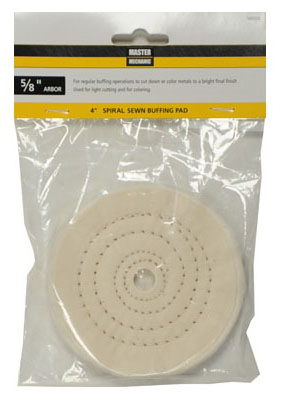 Picture of Disston 160526 4 in. Master Mechanic Spiral Sewn Buffing Pad