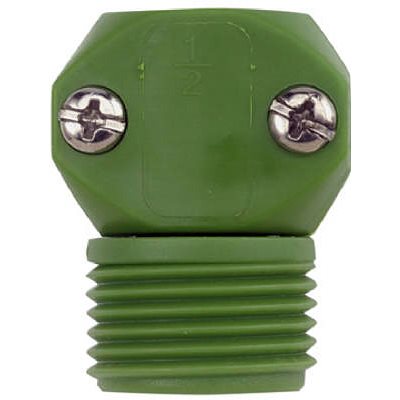 0.5 in. Green Thumb Poly Male Hose Coupler