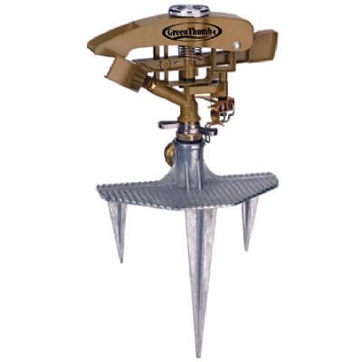 Green Thumb Metal Impulse Sprinkler, Extra Large