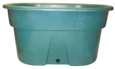 200829 70 gal Stock Tank, Aqua