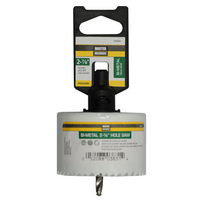 2.87 in. Master Mechanic Hole Saw