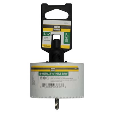 3.125 in. Master Mechanic Hole Saw