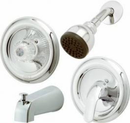 210517 1 Hand Bay Pointe Shower Faucet, Chrome -  HOMEWERKS WORLDWIDE