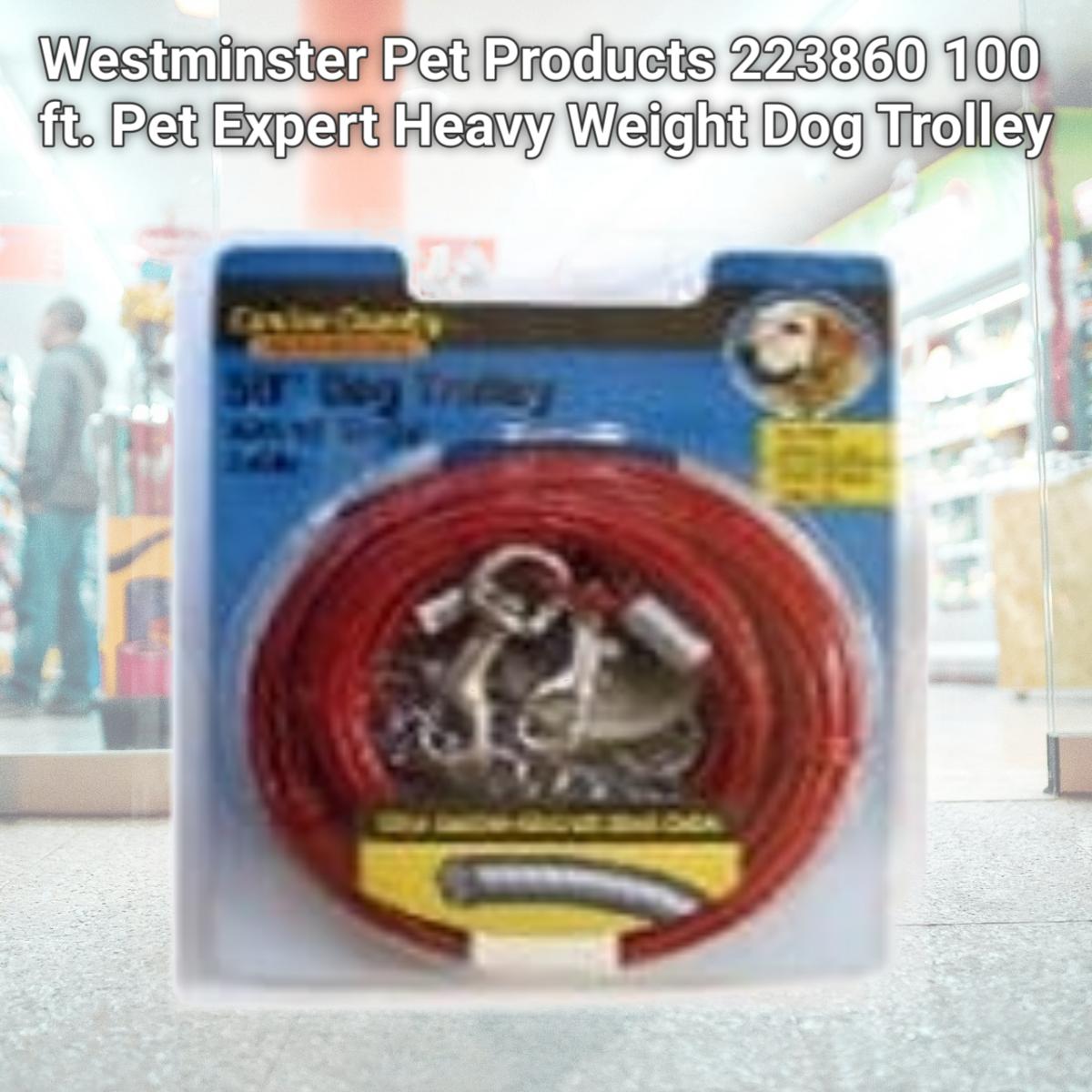 Picture of Westminster Pet Products 223860 100 ft. Pet Expert Heavy Weight Dog Trolley