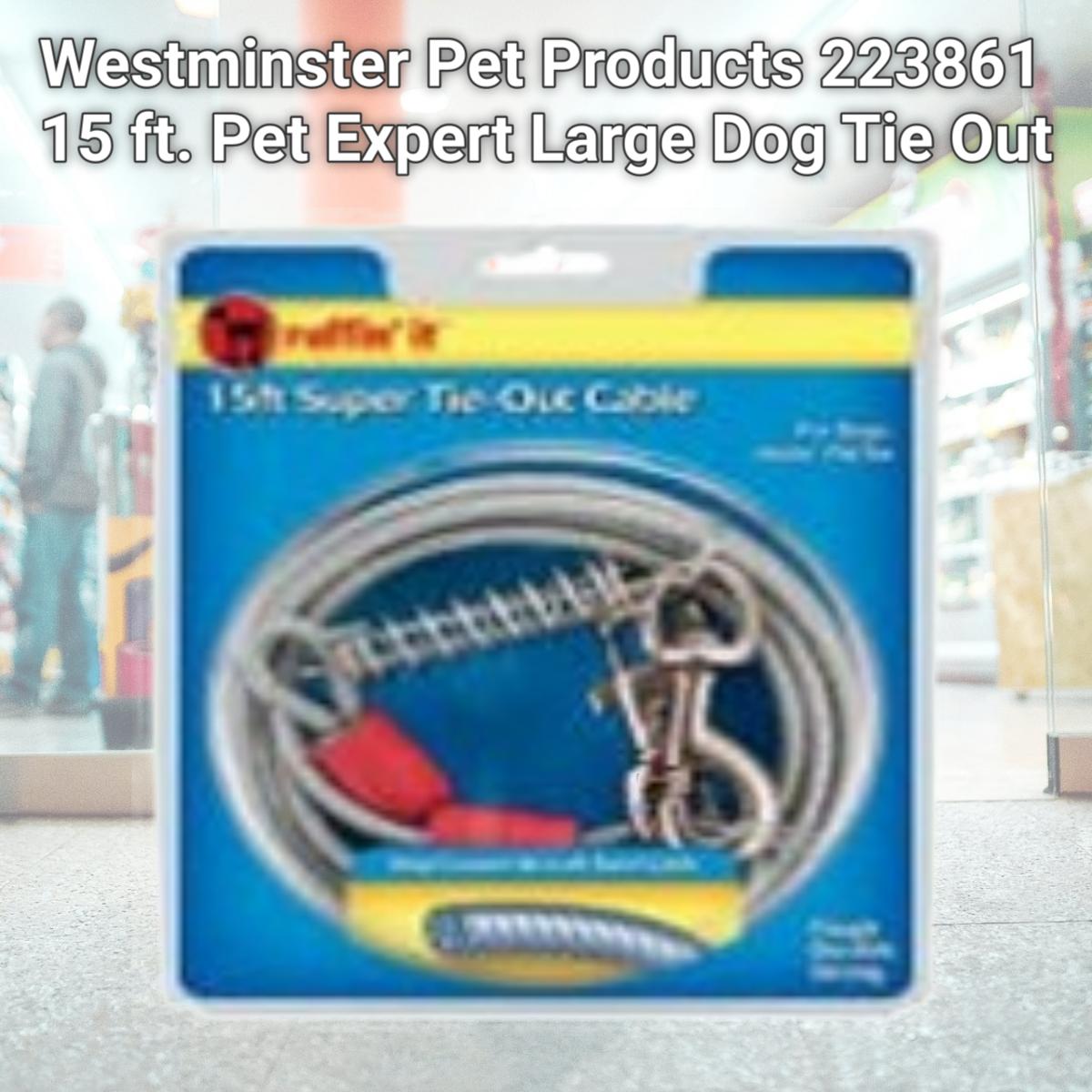 Picture of Westminster Pet Products 223861 15 ft. Pet Expert Large Dog Tie Out