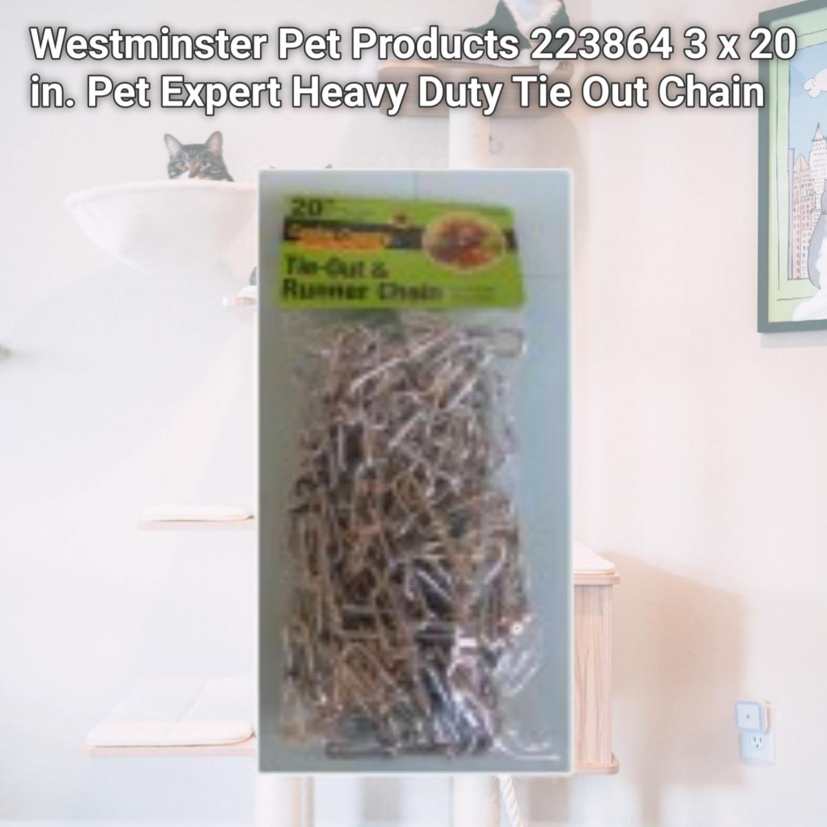 Picture of Westminster Pet Products 223864 3 x 20 in. Pet Expert Heavy Duty Tie Out Chain
