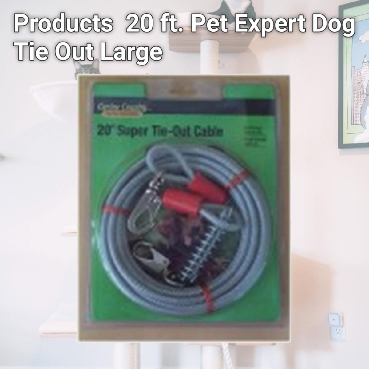 Picture of Westminster Pet Products 223862 20 ft. Pet Expert Dog Tie Out, Large