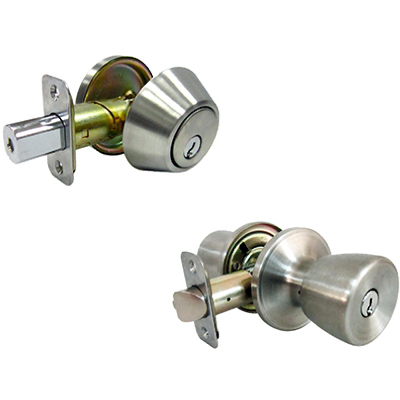 Tru-Guard Combination Lockset - Stainless Steel