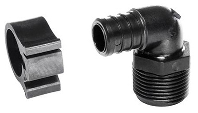 0.75 x 0.75 in. Male Pipe Thread Pexlock Swivel Elbow