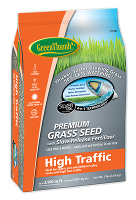 7 lbs Green Thumb High Traffic Seed
