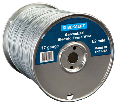 Picture of Bekaert 210338 0.5 Mile Electric Fence Wire - 17 Gauge