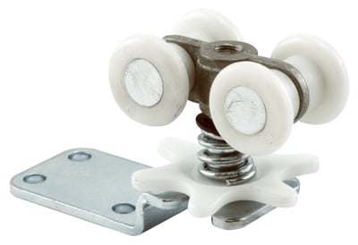 Pocket Door Roller Assembly, 4-Wheel