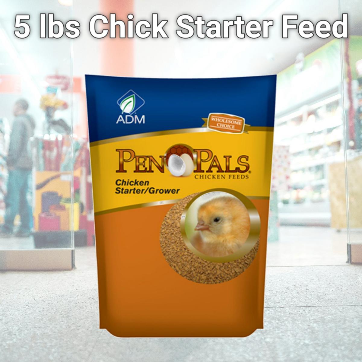 Picture of ADM Animal Nutrition 213368 5 lbs Chick Starter Feed