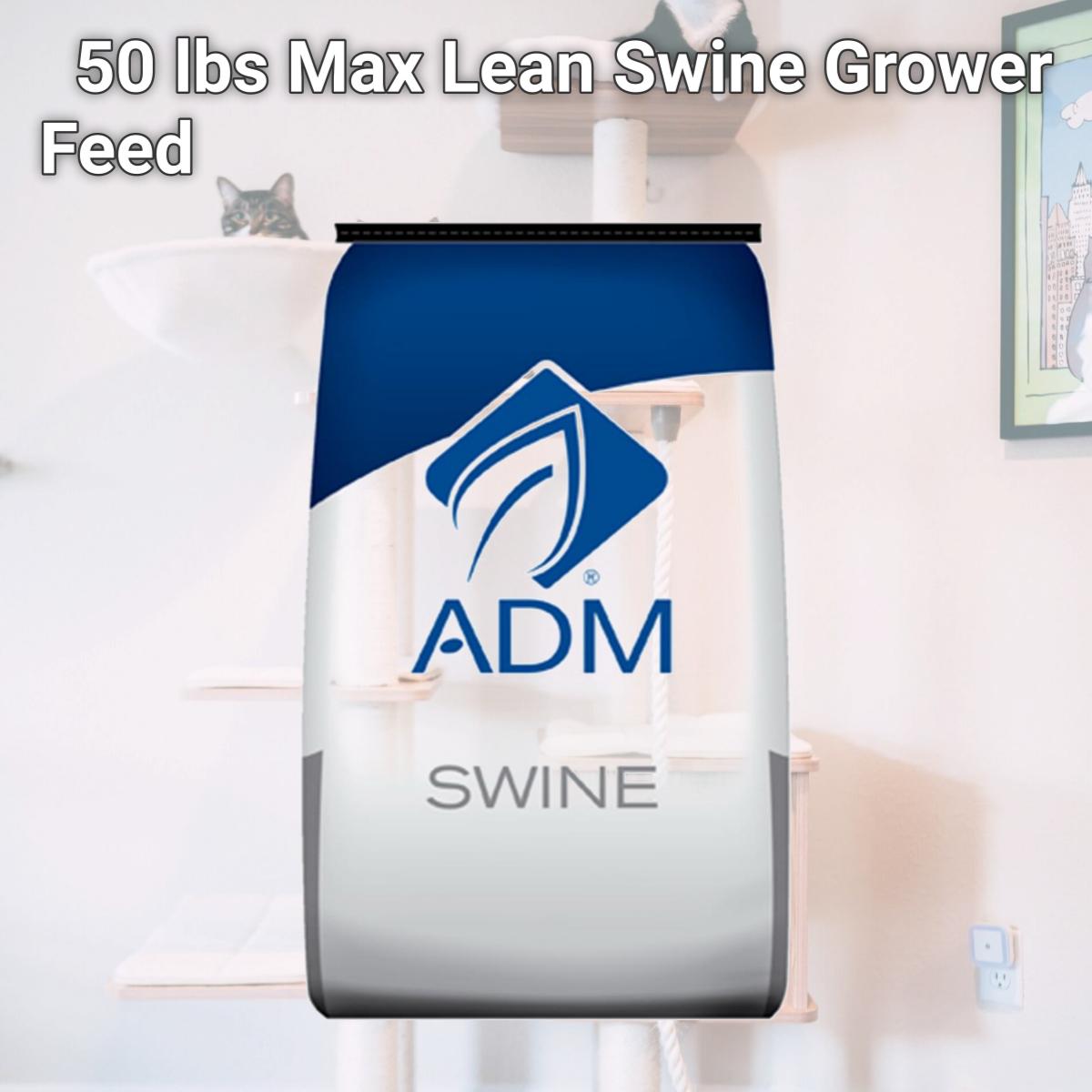Picture of ADM Animal Nutrition 219683 50 lbs Max Lean Swine Grower Feed