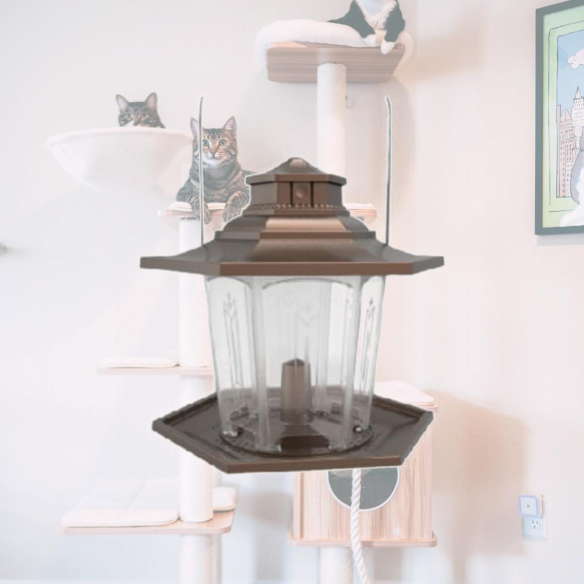 Picture of Classic Brands 213383 Lantern Bird Feeder - Small  Copper
